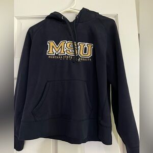 MSU Montana state hoodie sweatshirt. Size large.